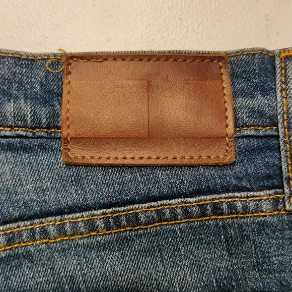 Tommy Hilfiger Blue Denim Straight Leg Men's Jeans - Picture 4 of 5